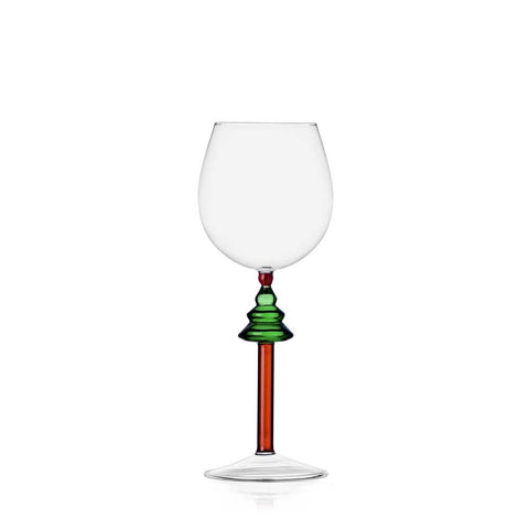 Calice Woodland Ichendorf in borosilicato con albero di Natale