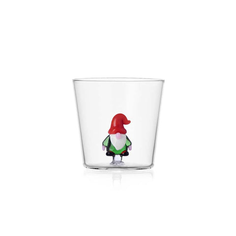 Gobelet en borosilicate Ichendorf « Contes de Noël » avec un gnome