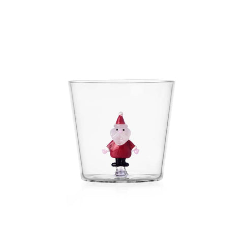 Tumbler Christmascon Ichendorf in borosilicato con Babbo Natale