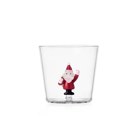Tumbler Christmas Tales Ichendorf in borosilicato di Babbo Natale