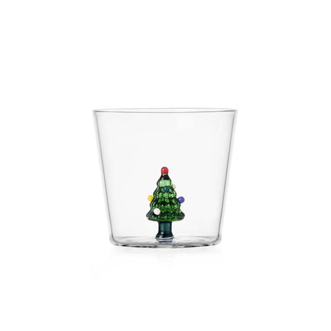 Gobelet Ichendorf Christmas Tales en verre borosilicate décoré d'un sapin de Noël