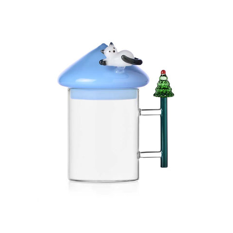 Tisaniera Natalizia Christmas Tales Ichendorf in vetro borosilicato con Albero di Natale