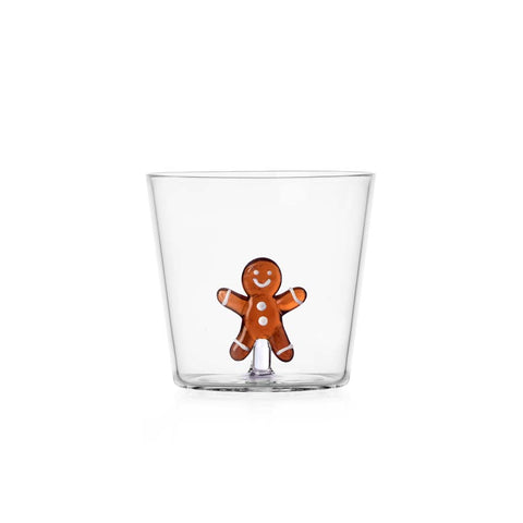 Gobelet Ichendorf Casse-Noisette en verre borosilicate avec Monsieur Pain d'épice