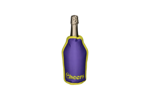 Custodia refrigerante champagne GO BIG "My Dears" viola e giallo
