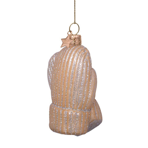 Christmas Decoration Champagne Gloves H9 Vondels