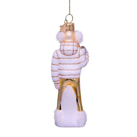 Decorazione Natalizia White Ski Lady H13 Vondels