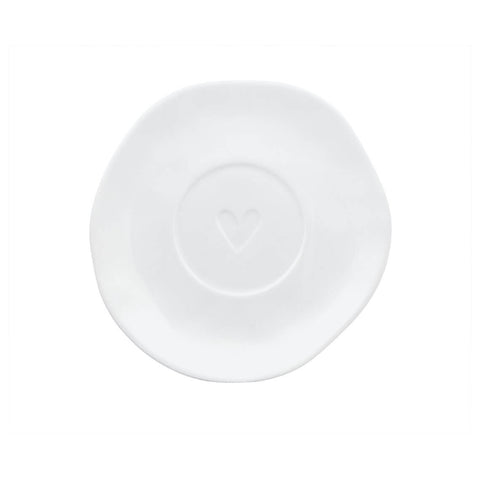 Mug à café en porcelaine Räder avec cœur doré