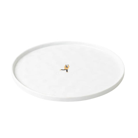 Piatto "Pattinaggio su ghiaccio" in porcellana Räder