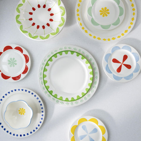 Klevering Piatto folk piccolo set da 4