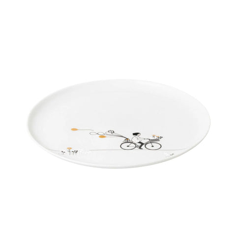 Cycling Räder Porcelain Plate