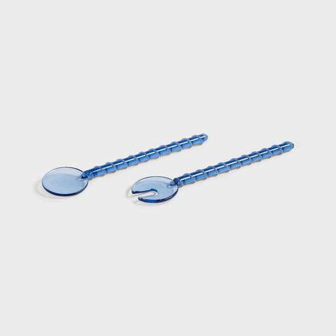 Klevering Posate per insalata a tracolla blu