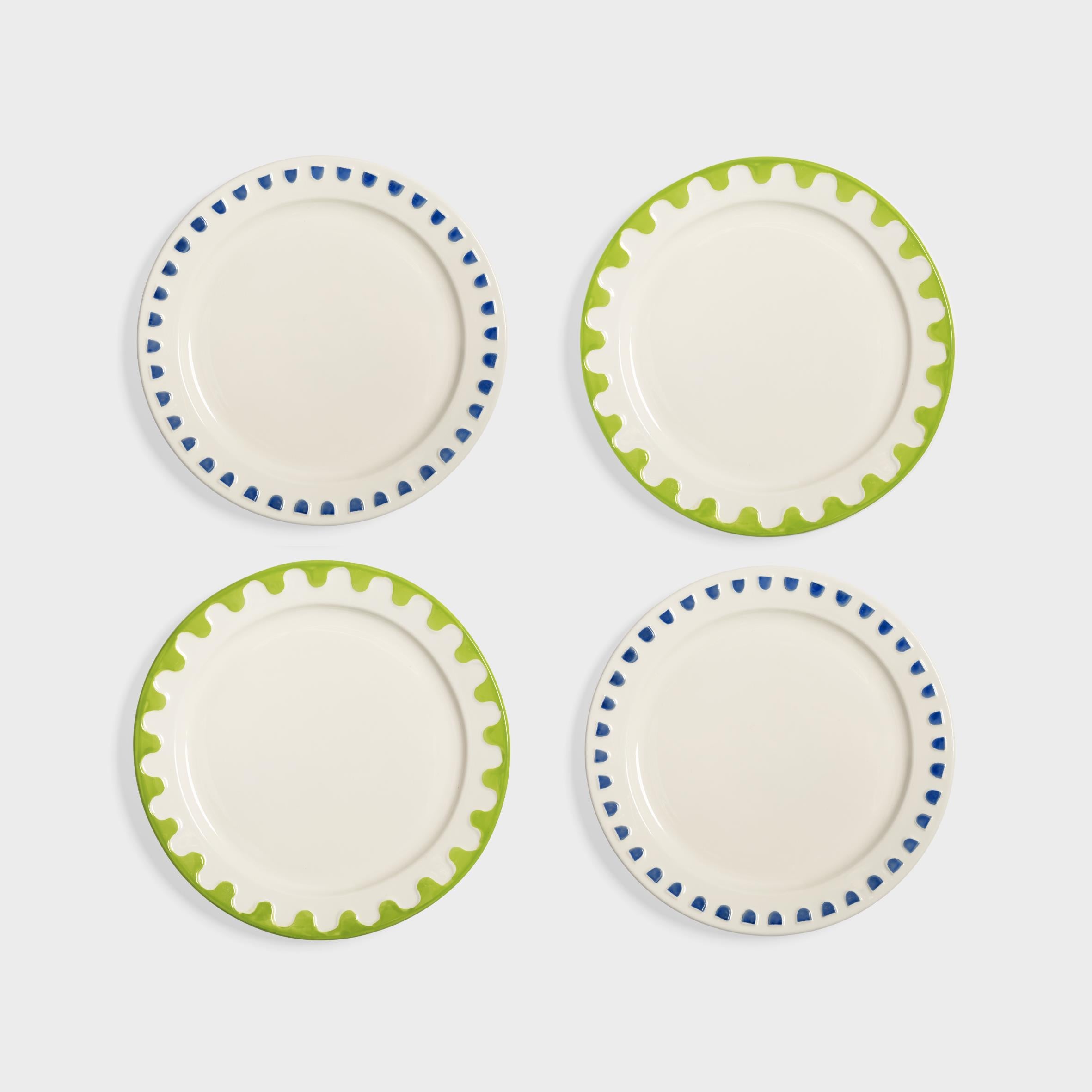 Klevering Piatto folk medio set da 4