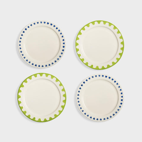 Klevering Piatto folk medio set da 4