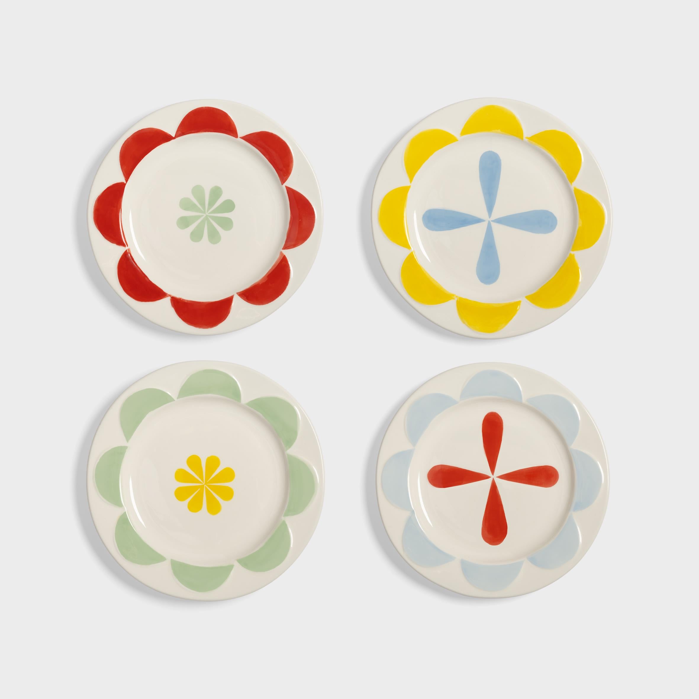 Klevering Piatto folk piccolo set da 4