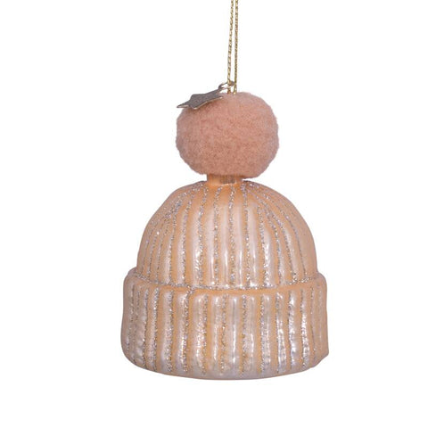 Decorazione Natalizia Champagne Opal Hat H7.5 Vondels