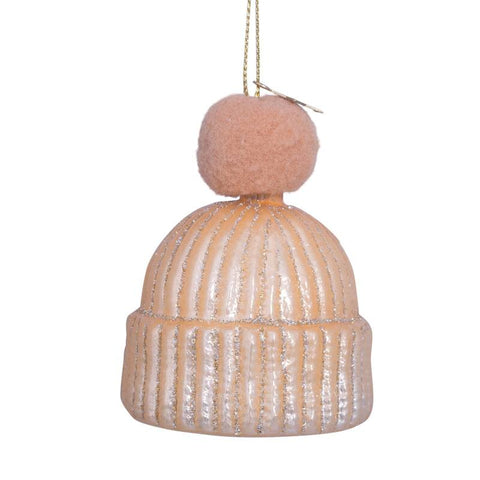 Decorazione Natalizia Champagne Opal Hat H7.5 Vondels