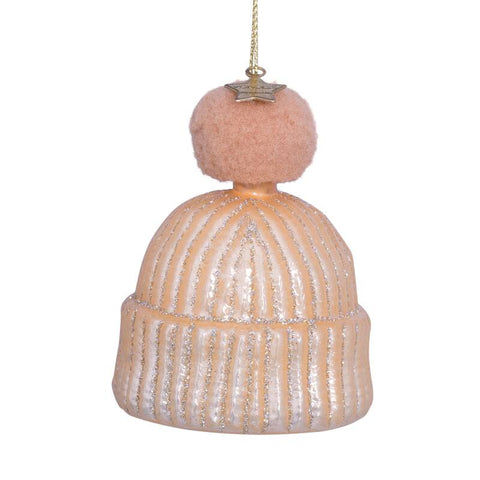 Decorazione Natalizia Champagne Opal Hat H7.5 Vondels