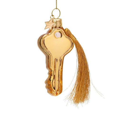 Decorazione Natalizia Gold Key H8 Vondels