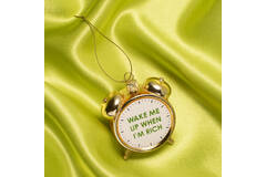 Decorazione Natalizia Gold Rich Clock Alarm H9 Vondels