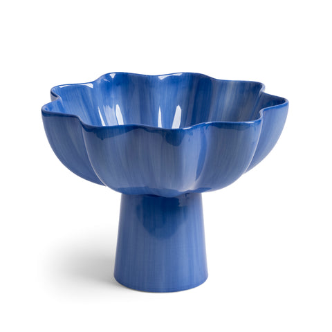 Coppa in ceramica blu