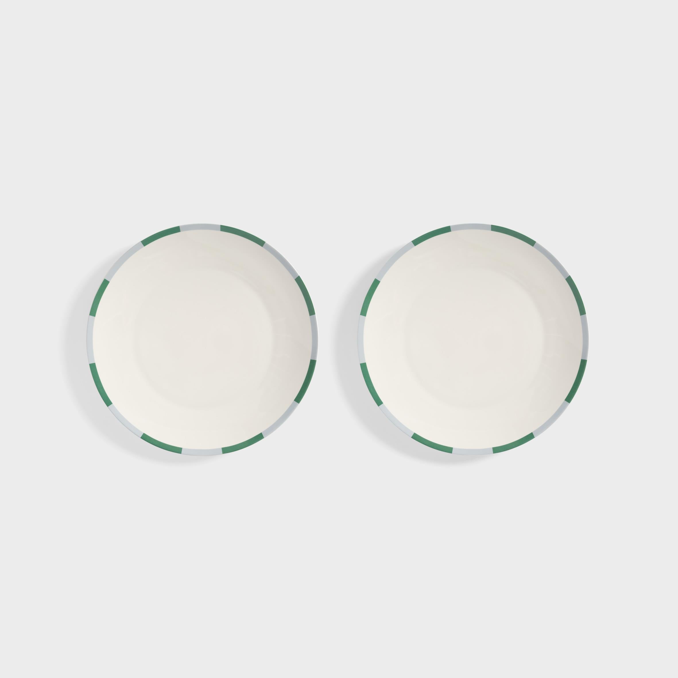 Klevering Piatto bliss verde grande set da 2