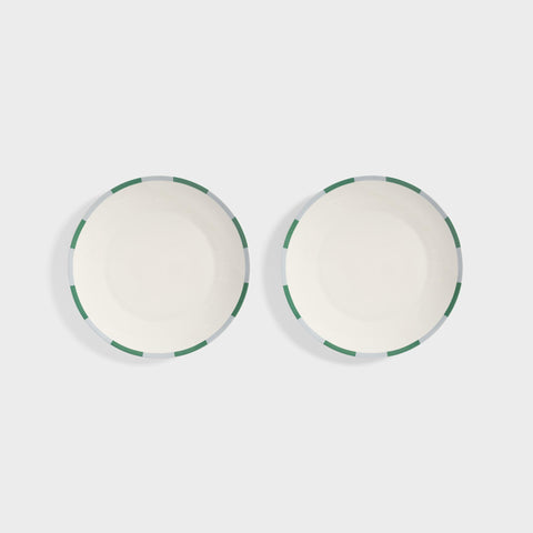 Klevering Piatto bliss verde grande set da 2