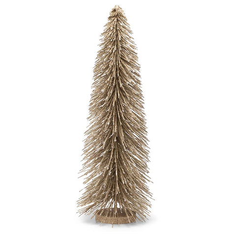 Sapin de Noël doré Vondels H50 cm