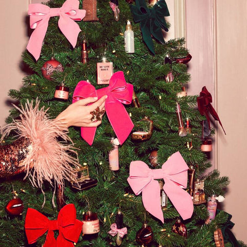 Set 2 Fiocchi Decorativi Natalizi Verdoni Vondels