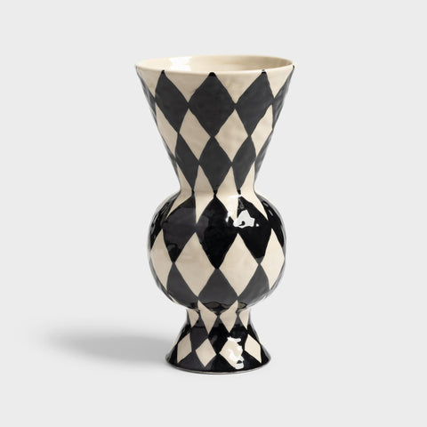 Klevering Vaso rombico nero