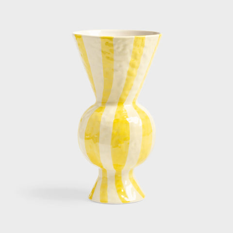 Klevering Vaso rombico giallo