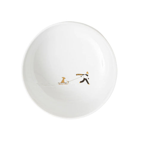 Bowl "Cane Trainato" in porcellana Räder