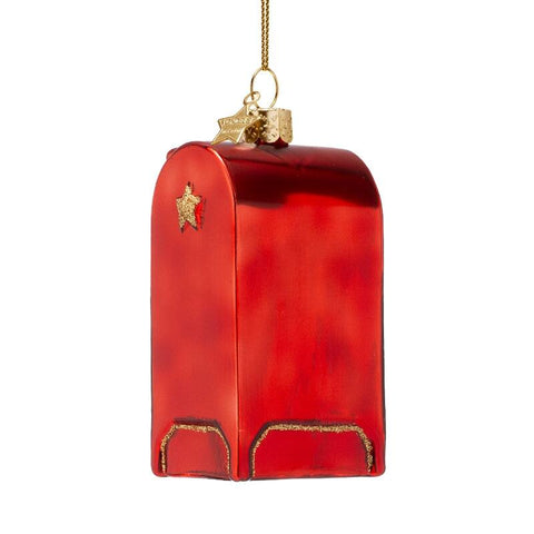 Christmas Decoration Red Santa's Mailbox H8 Vondels