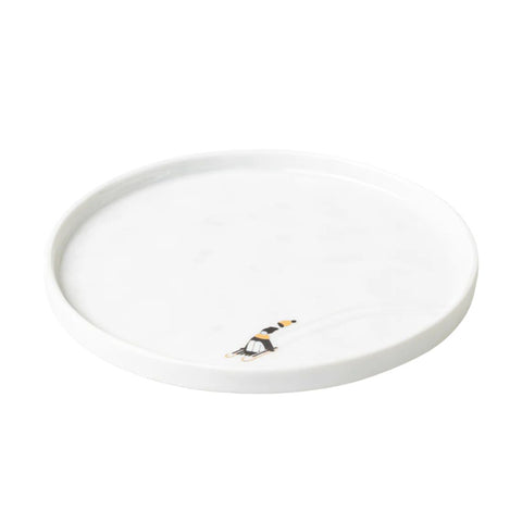 Piatto "Corridore sulla slitta" in porcellana Räder