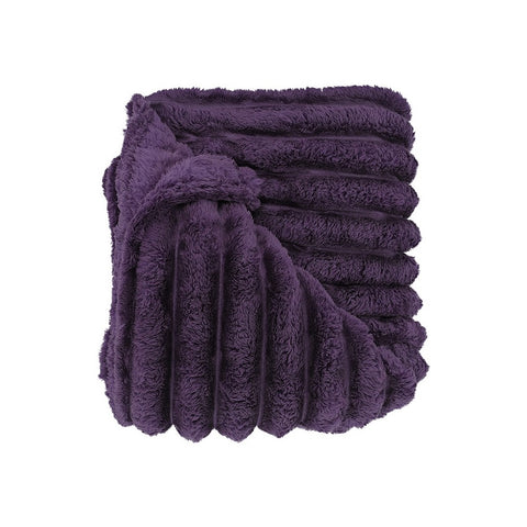PLAID ROMEE 150X200 DARK PURPLE