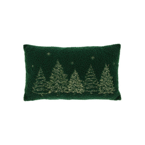 CUSCINO ZIARA 30X50 DARK GREEN