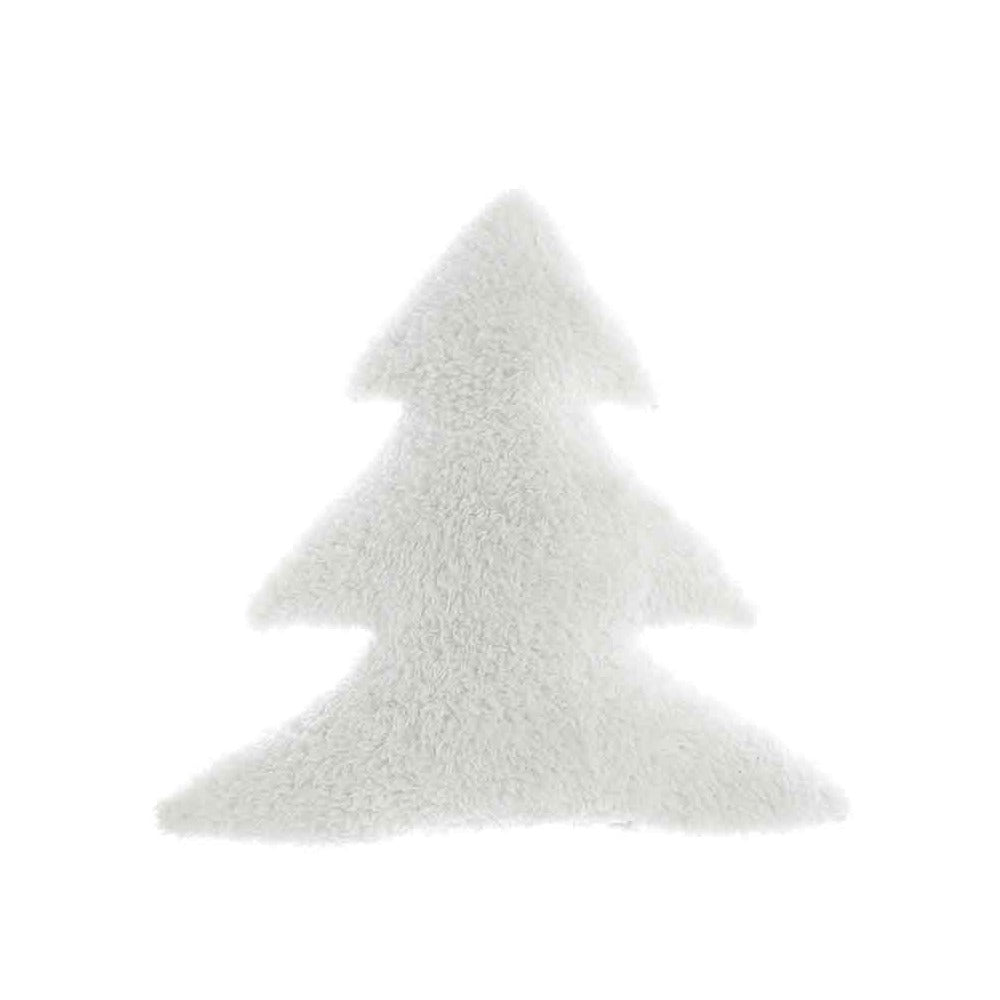 CUSCINO EHITE XMAS 45X45 TREE WHITE