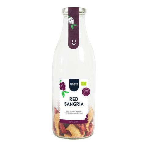 Pineut caraffa per bevande estive sangria vino rosso bio