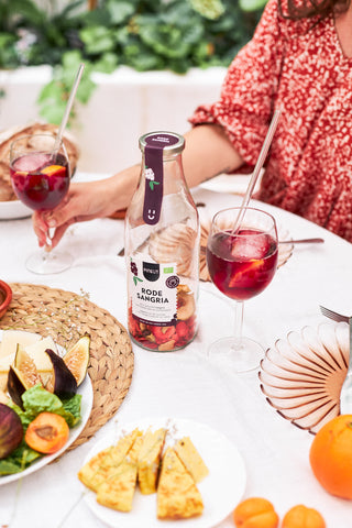 Pineut caraffa per bevande estive sangria vino rosso bio