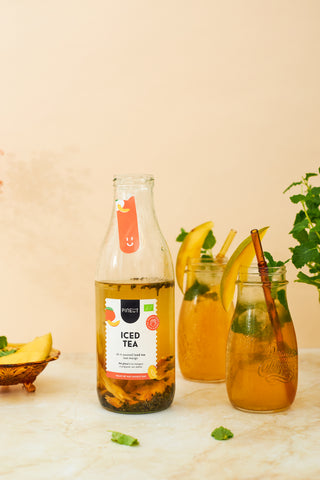Pineut caraffa per bevande estive tè freddo