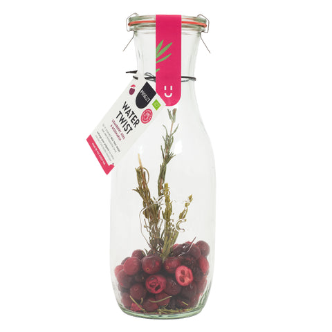 Pineut caraffa acqua aromatizzata ciliegia frutti di bosco rosmarino bio