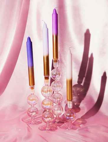 Decorazione Natalizia “4 Candles Purple Passion” H25 cm Vondels