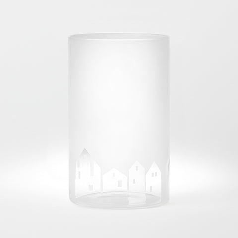 Lanterna Villaggio in Porcellana e Vetro 3D Räder