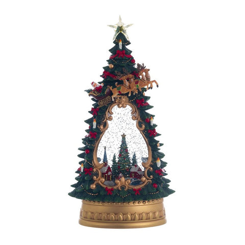 DECORAZIONE ALBERO DI NATALE CON LED