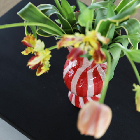 Klevering Vaso rombico rosso