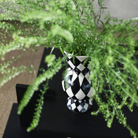 Klevering Vaso rombico nero