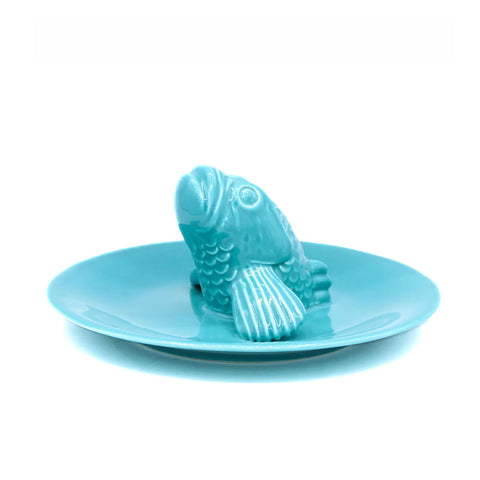 Rebirth Ceramic Piatto Nelson Azzurro