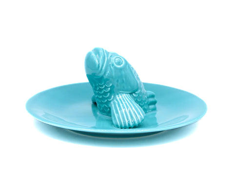 Rebirth Ceramic Piatto Nelson Azzurro
