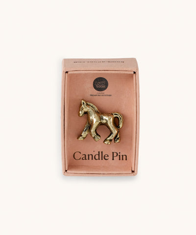 Doing Goods Spilla per candela a forma di cavallo