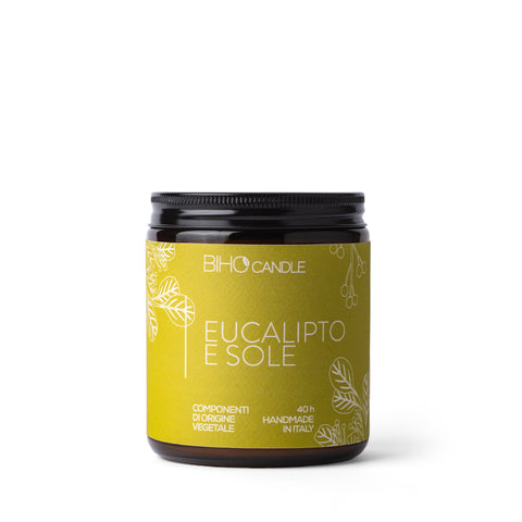 Candela Biho Candle Media Eucalipto e Sole – Floreale Aromatica