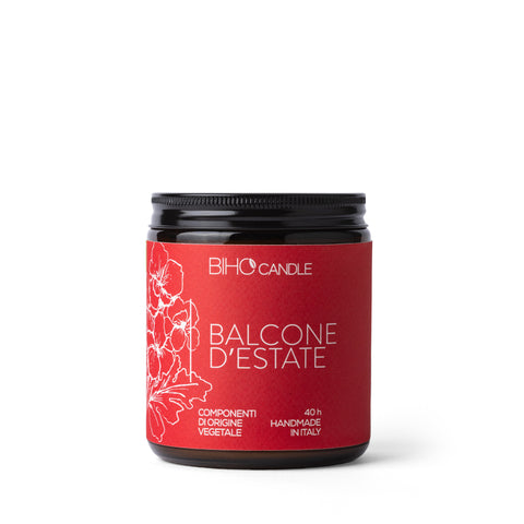 Candela Biho Candle Media Balcone d'Estate – Floreale Aromatica